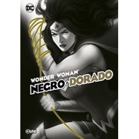 Wonder Woman Negro y Dorado